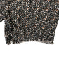 Next t-shirt 11-12 years black and brown leopard spots pattern cropped cotton