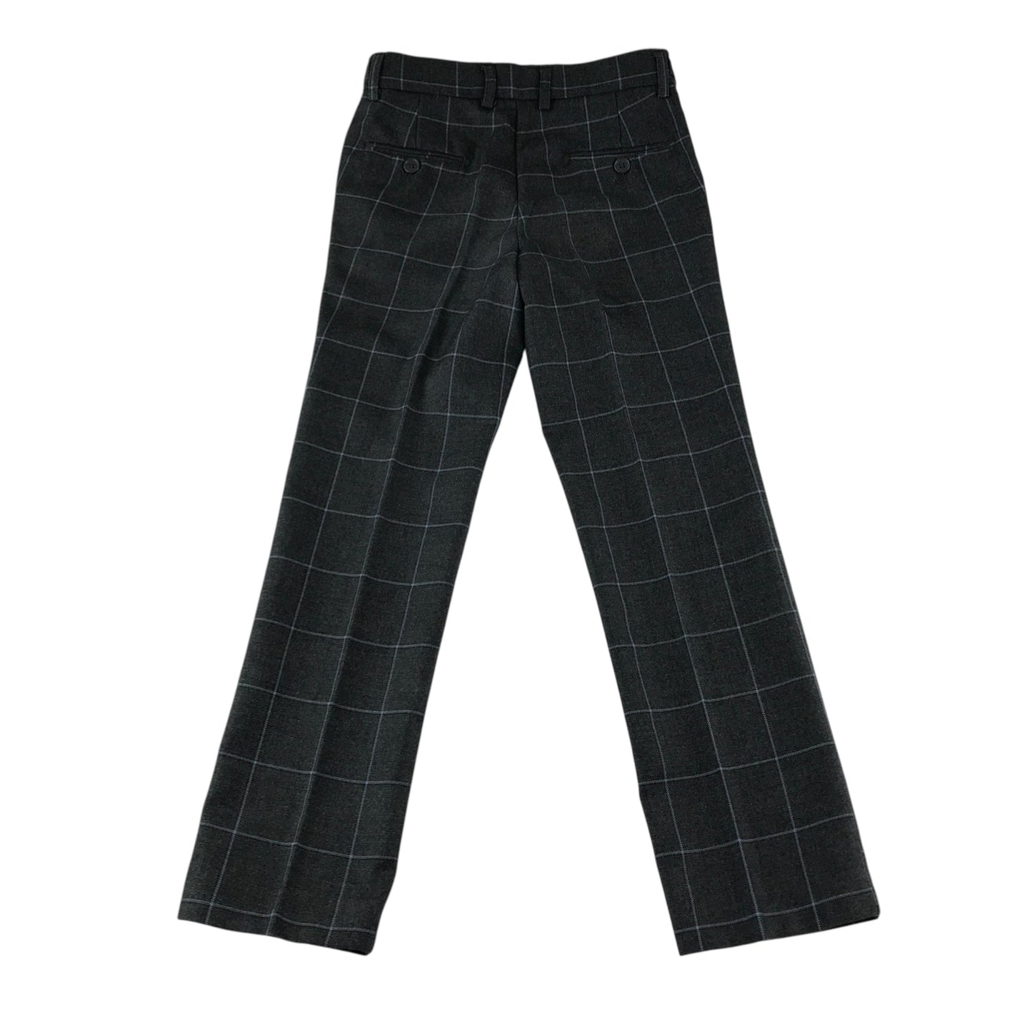 Romano suit 9 years grey check pattern jacket trousers vest and tie