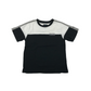 Firetrap Blue, Navy and White Panelled T-shirt Set Age 7