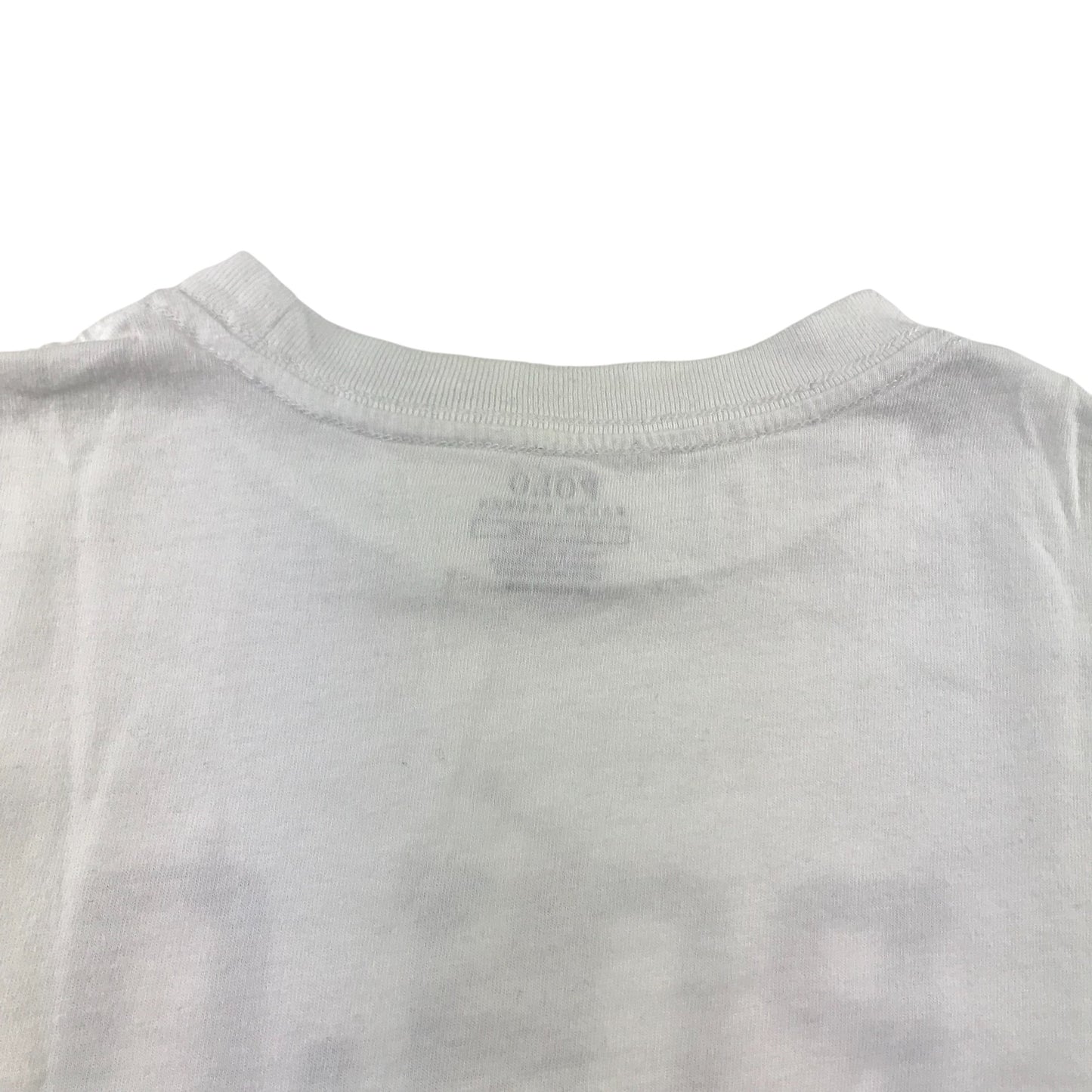 Ralph Lauren T-shirt Age 7 White Text Graphic and Logo Cotton