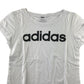 Adidas t-shirt 11-12 years white short sleeve logo