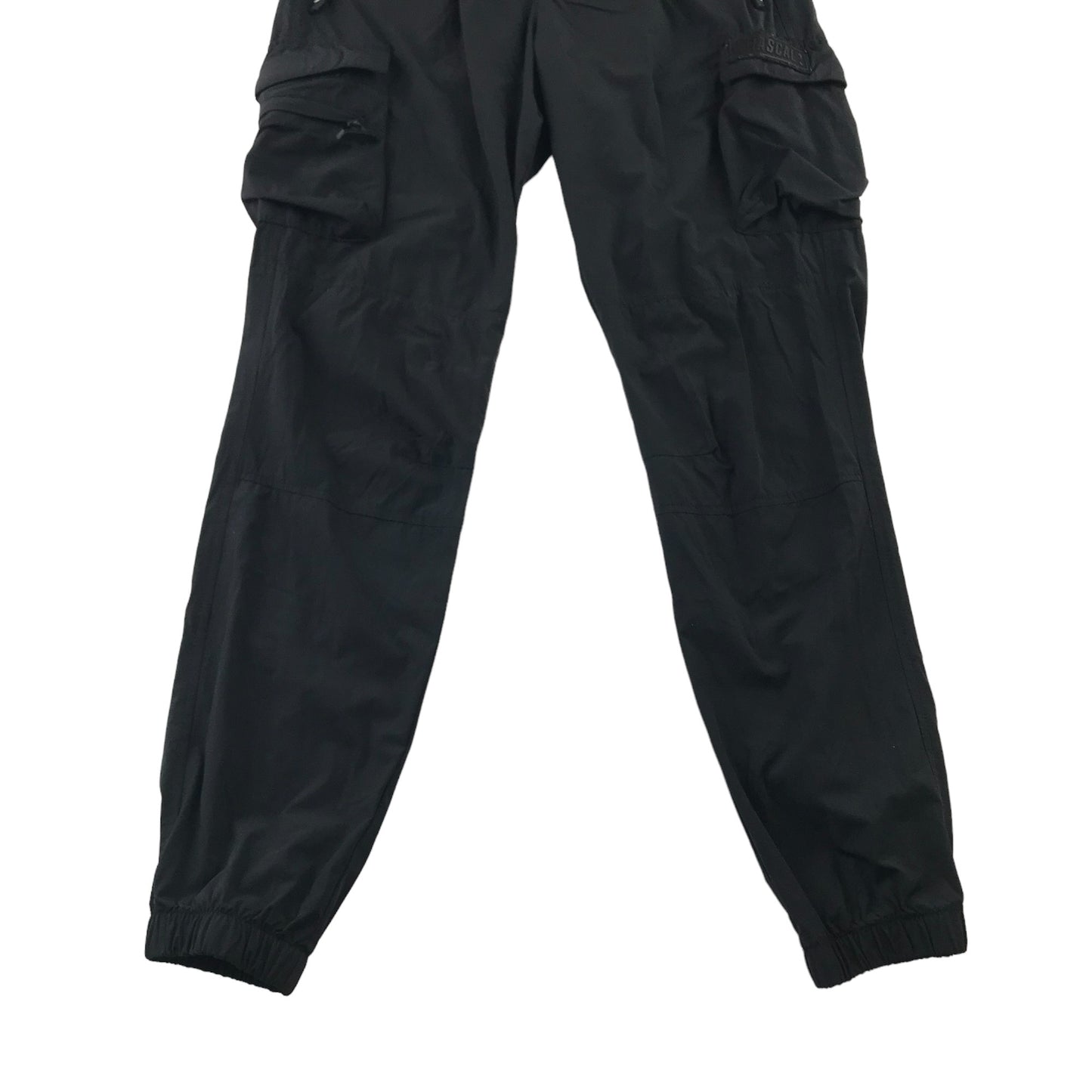 Rascal trousers 13-14 years black cargo style cuffed legs