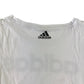 Adidas t-shirt 11-12 years white short sleeve logo