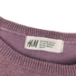 H&M Dress Age 5 Lilac Knitted with Bowtie Detail