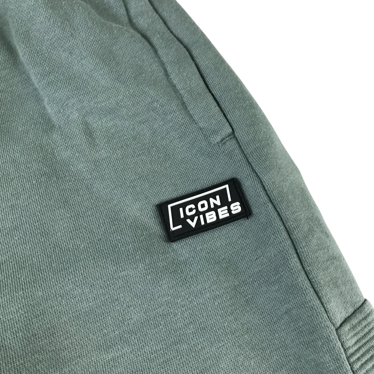 George joggers 8-9 years dusty teal elasticated waist