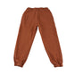 M&S joggers 5-6 years burnt orange elasticated waist