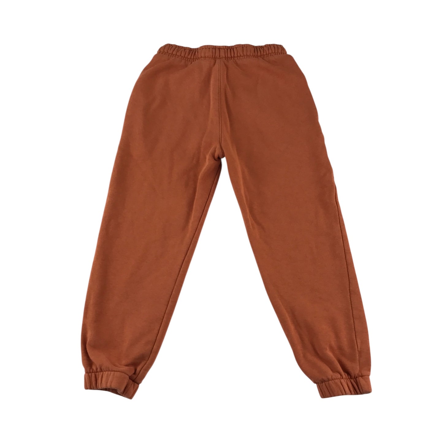 M&S joggers 5-6 years burnt orange elasticated waist