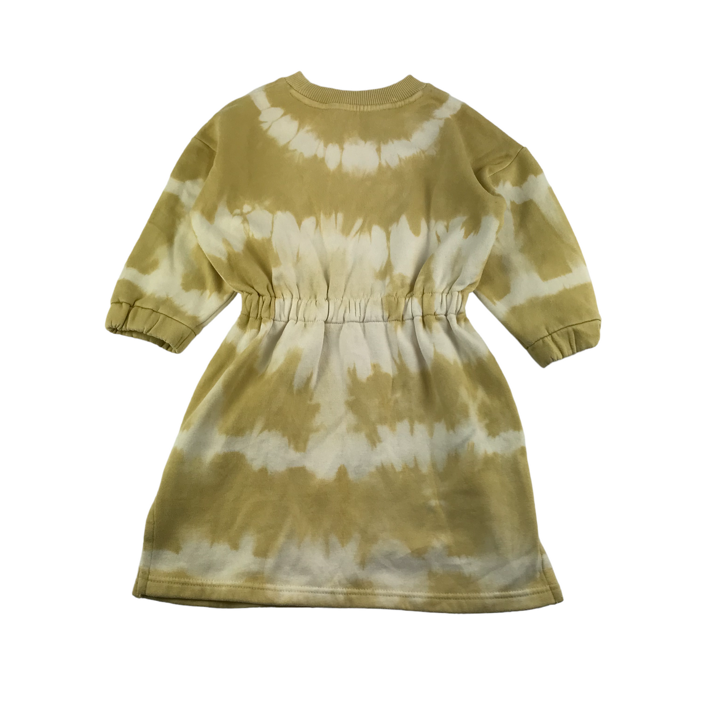 Nutmeg Dress Age 5 Light Yellow Jersey