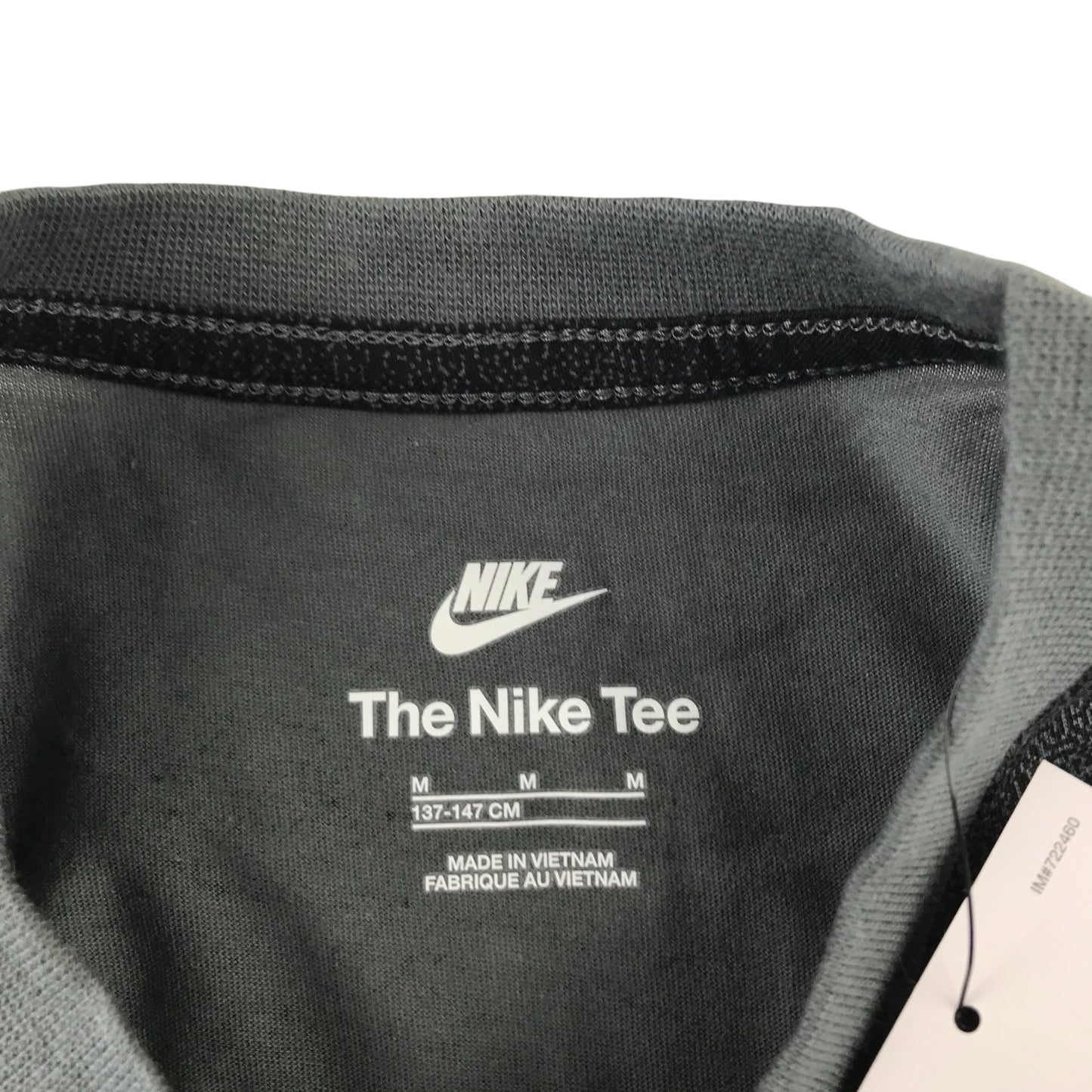 Nike t-shirt 9-11 years grey short sleeve graphic print