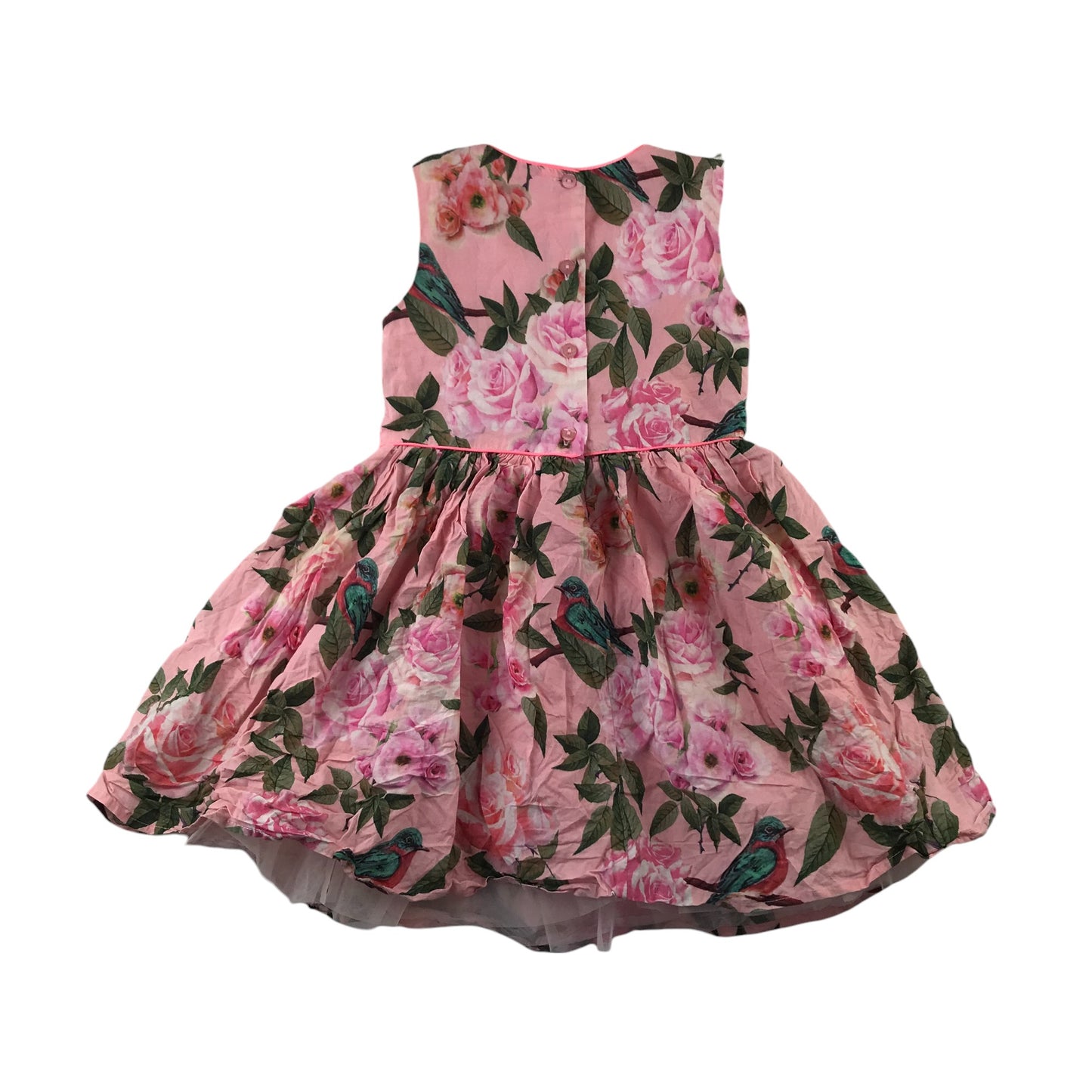 M&Co Dress 5-6 years Pink Floral Summery Party