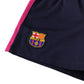Nike FC Barcelona sport shorts 5-6 years purple with pink strips on sides
