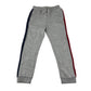 George joggers 7-8 years grey with red and blue side stripes elasticated waist