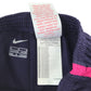 Nike FC Barcelona sport shorts 5-6 years purple with pink strips on sides