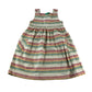 Little Green Radicals dress 5-6 years multicolour striped organic cotton