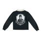 Zara polo shirt 8-9 years black collared Netflix Wednesday Nevermore Academy sweater