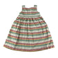 Little Green Radicals dress 5-6 years multicolour striped organic cotton