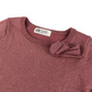 H&M Dress Age 5 Pink Knitted Bowtie Detail