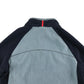Decathlon size 8-9 light blue and navy zipped fleece