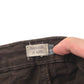 Republic of Kids Trousers Age 5 Brown Adjustable Waist Denim Style