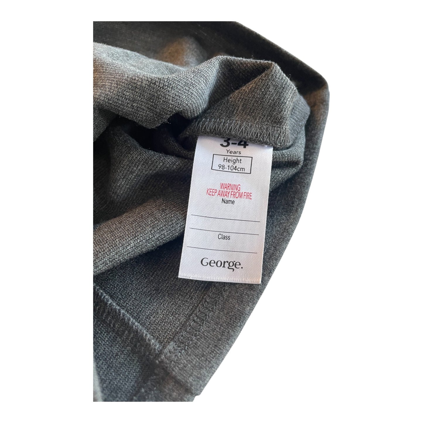 George school skirt bundle 3-4 years grey girls jersey tulip shape