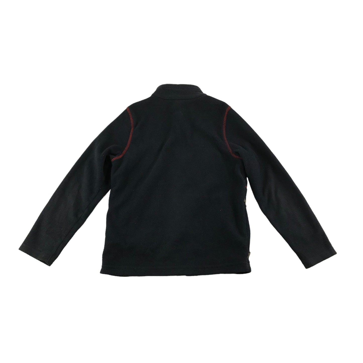 Decathlon size 5-6 navy zipped fleece