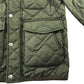 Gap light jacket 6-7 years khaki quilted with corduroy collar and elbows