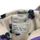 M&S Fleece Age 6 Light Cream White Purple Butterfly Print Pattern