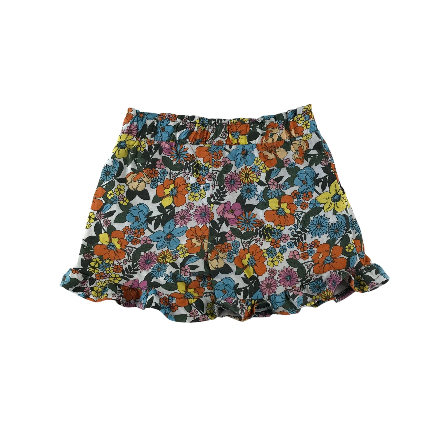 Tu shorts 6-7 years multicoloured floral design