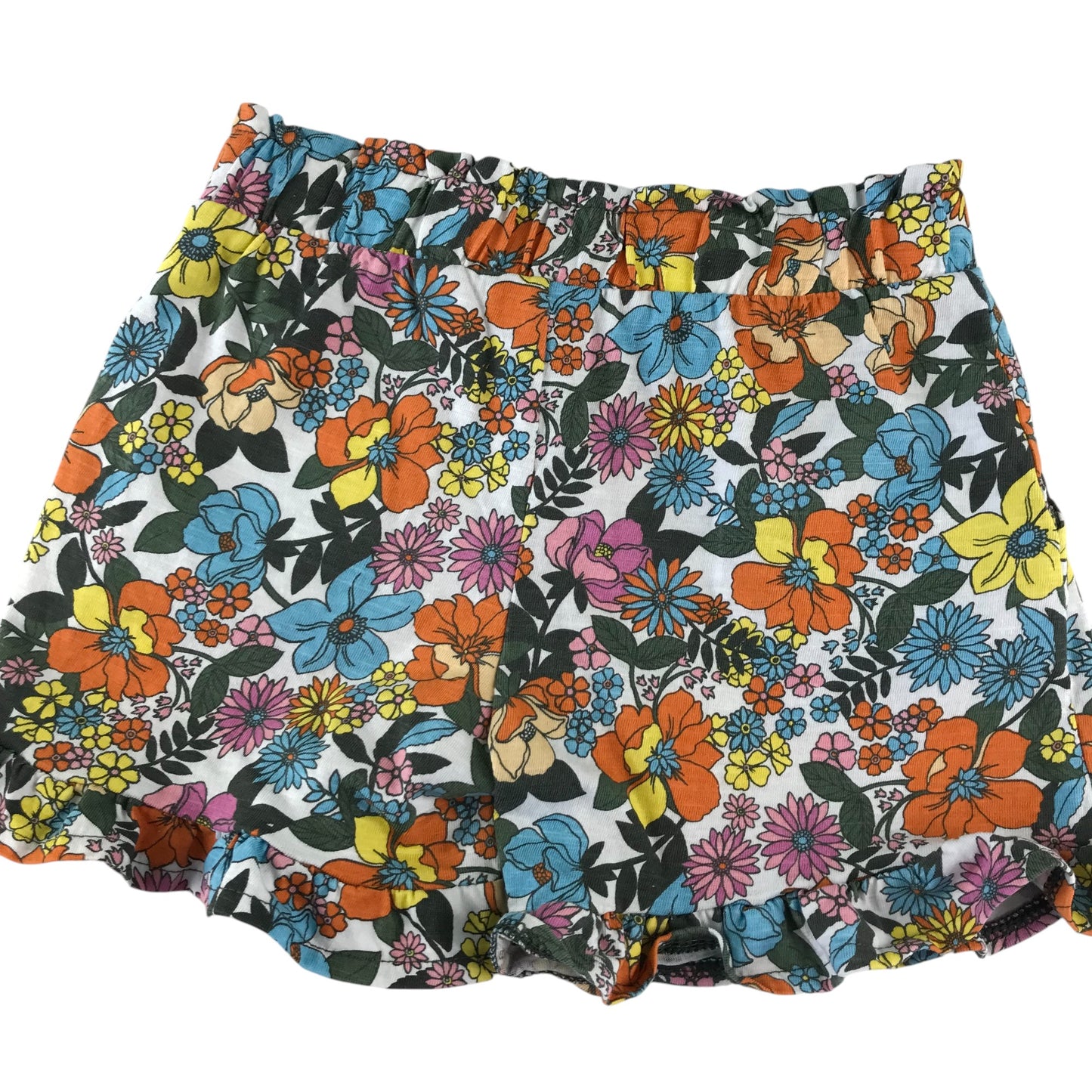 Tu shorts 6-7 years multicoloured floral design