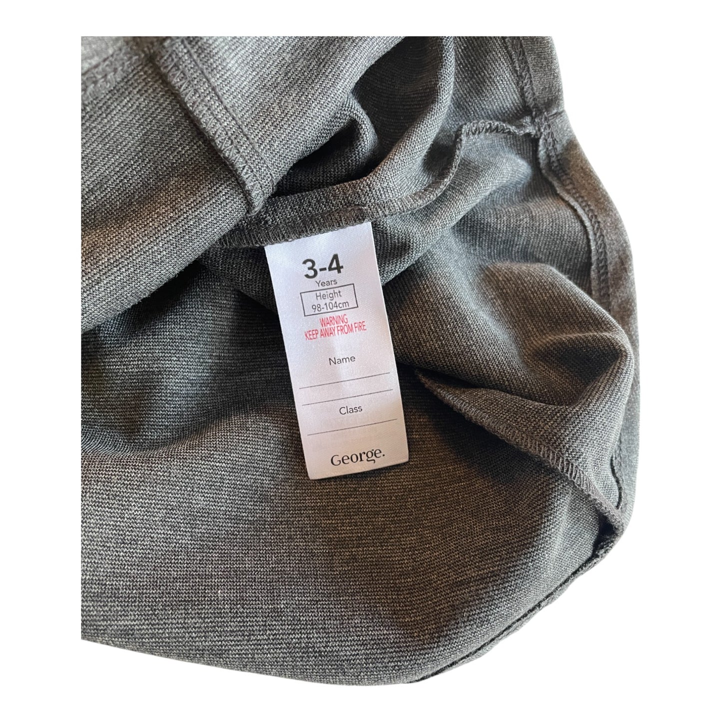 George school pinafore bundle 3-4 years grey jersey stretchy A-line