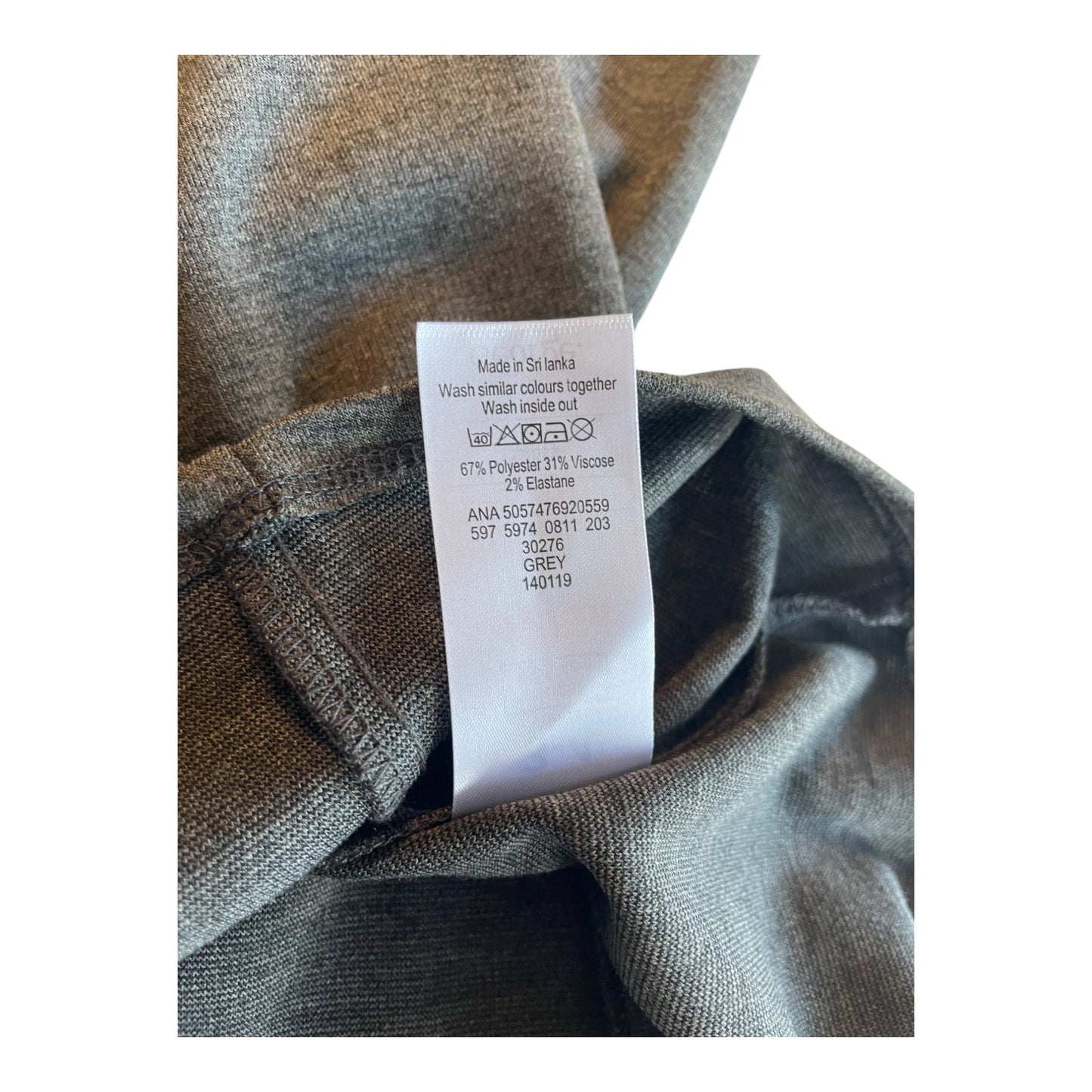 George school pinafore bundle 3-4 years grey jersey stretchy A-line