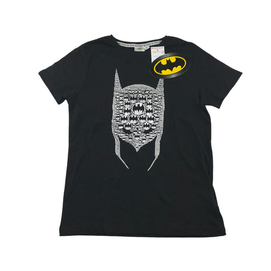 Batman t-shirt 10-11 years black short sleeve