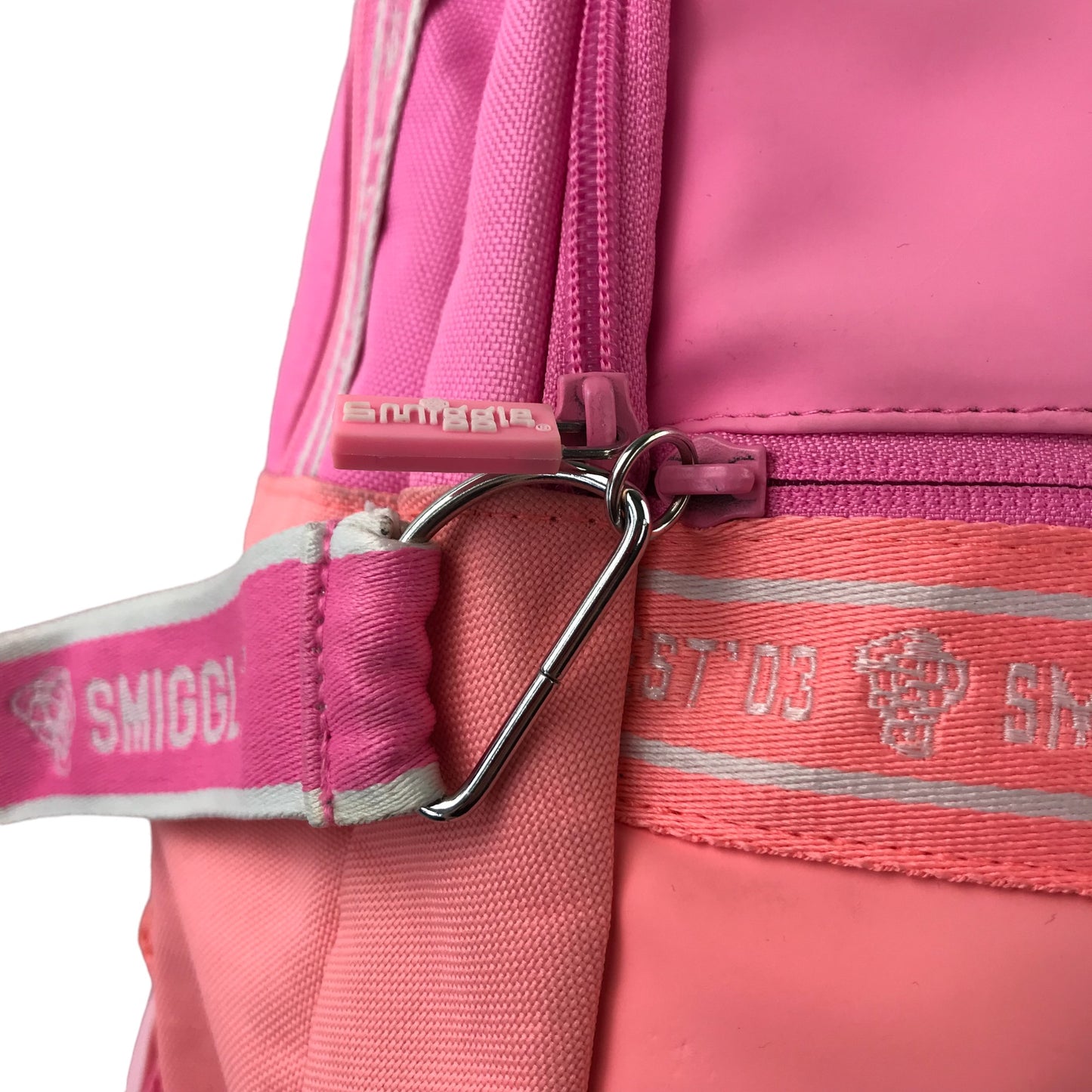 Smiggle School Bag Pink Love Heart Unicorn