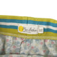 Boden skort 8-9 years green floral print design with stripy waistband cotton