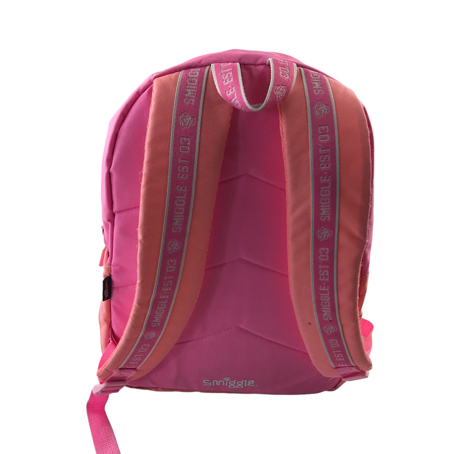 Smiggle School Bag Pink Love Heart Unicorn