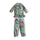 George swim set 5-6 years mint floral print frilled hem rash uv