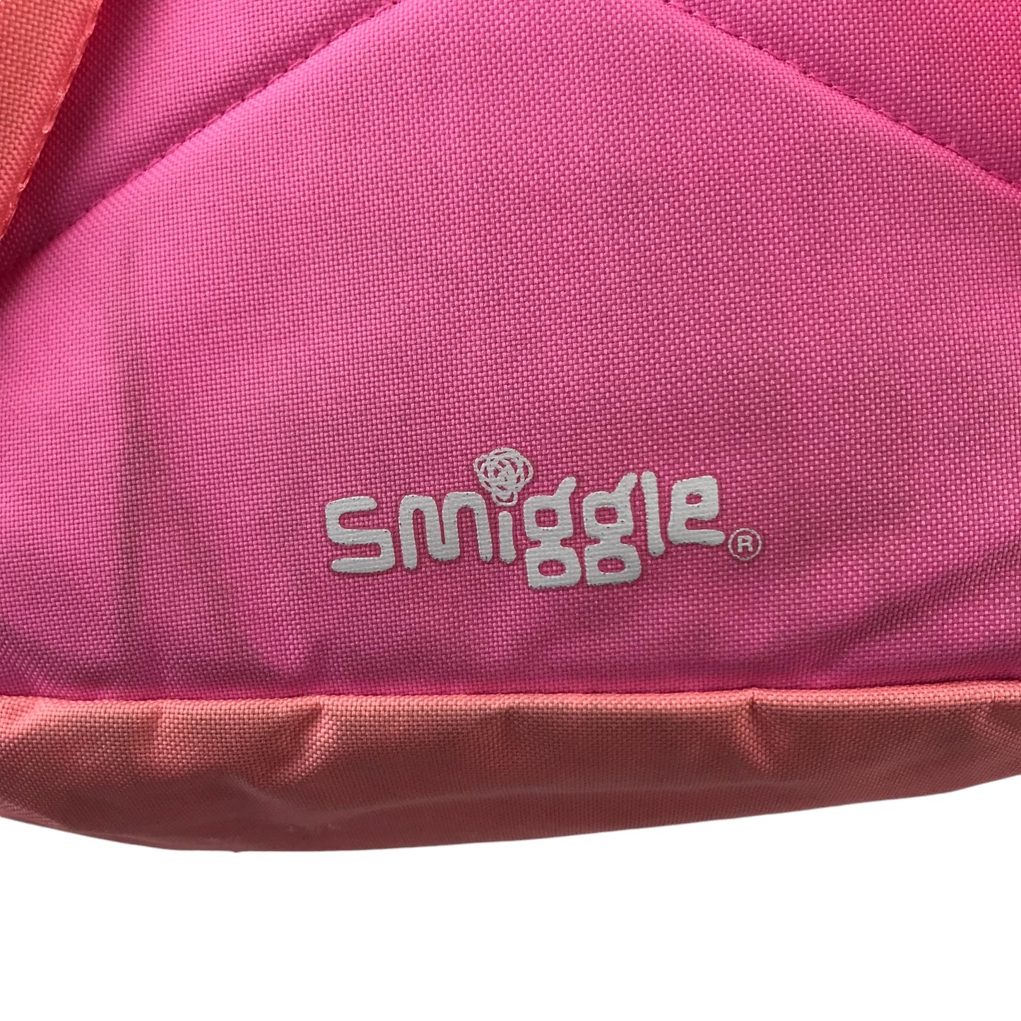 Smiggle School Bag Pink Love Heart Unicorn