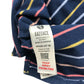 Fatface T-shirt 7-8 years navy with multicoloured stripes horizontal