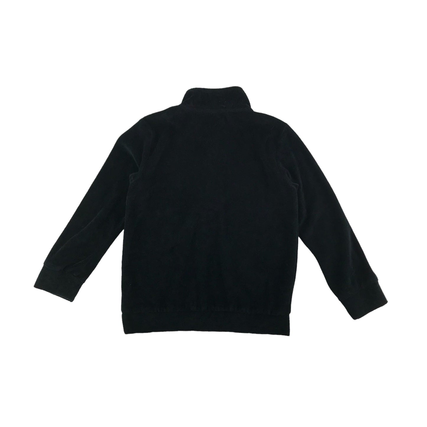 F&F fleece size 6 black with stars fleece