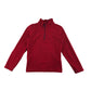 Mountain Warehouse Fleece Age 7 Red Plain Half Zipper Pullover