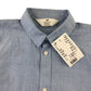 H&M shirt 8-9 years light blue plain button up cotton