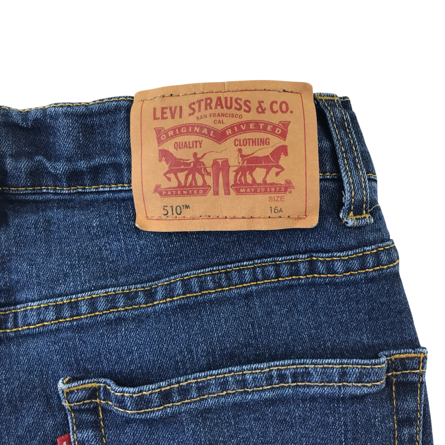 Levi's 16 years blue jeans