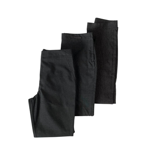 George girls school trouser bundle 8-9 years grey 3 different styles