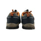 Eggseed outdoors walking trainers shoe size 6 grey navy and orange colourway