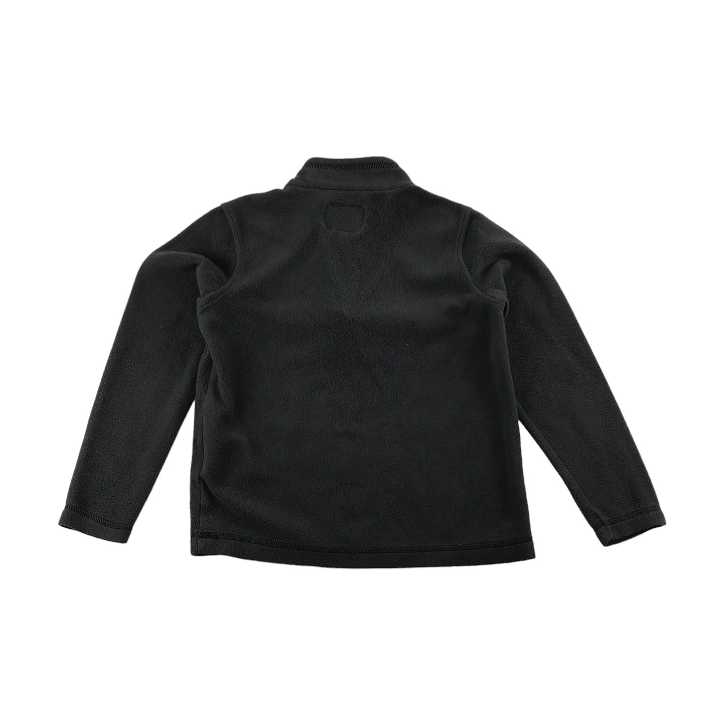 Regatta size 9 dark grey half zip fleece