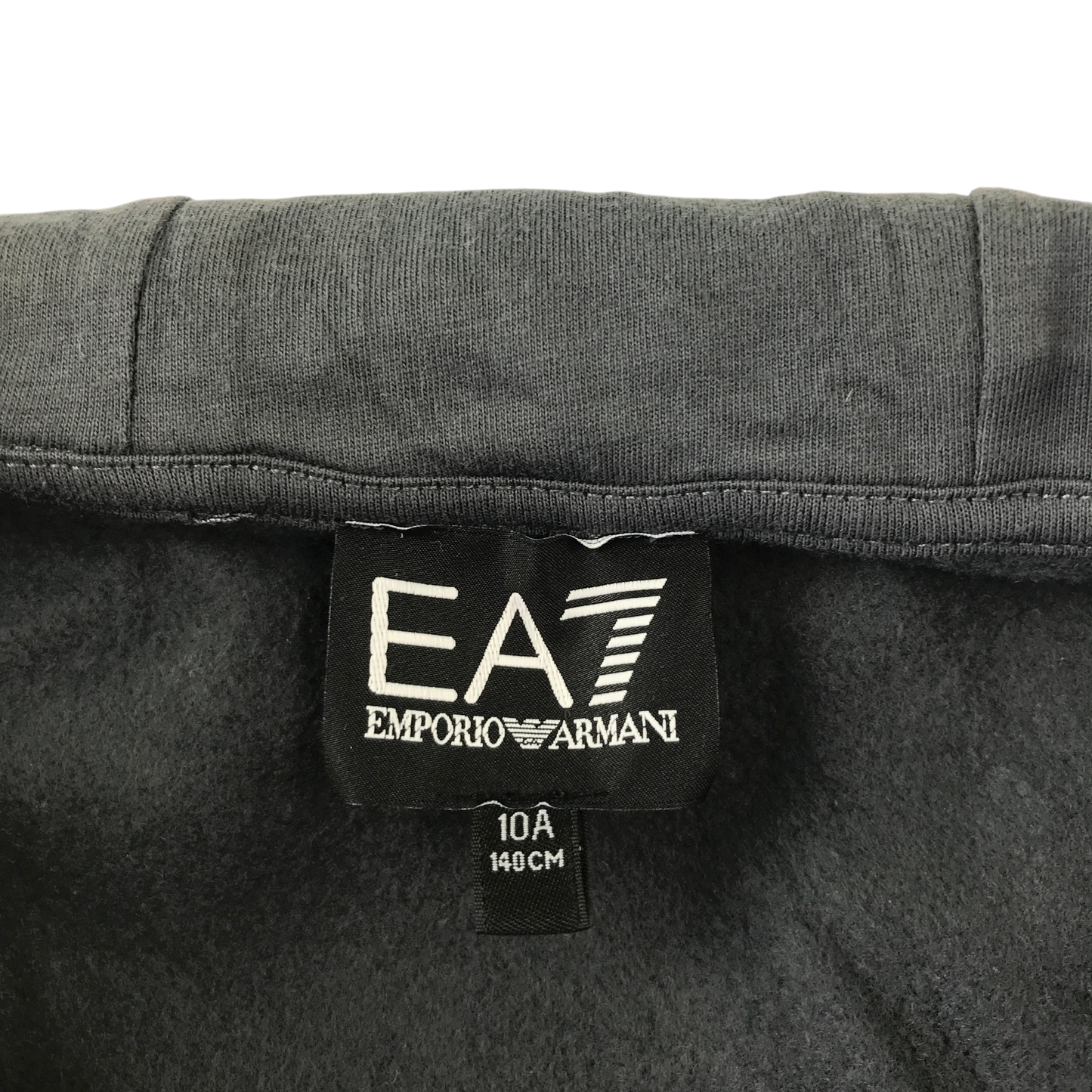 Emporio Armani 10 years grey sport hoodie