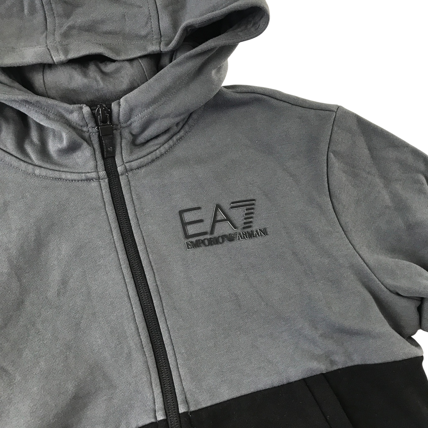 Emporio Armani 10 years grey sport hoodie