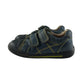 Start-rite trainers shoe size 8F junior navy with yellow stitching