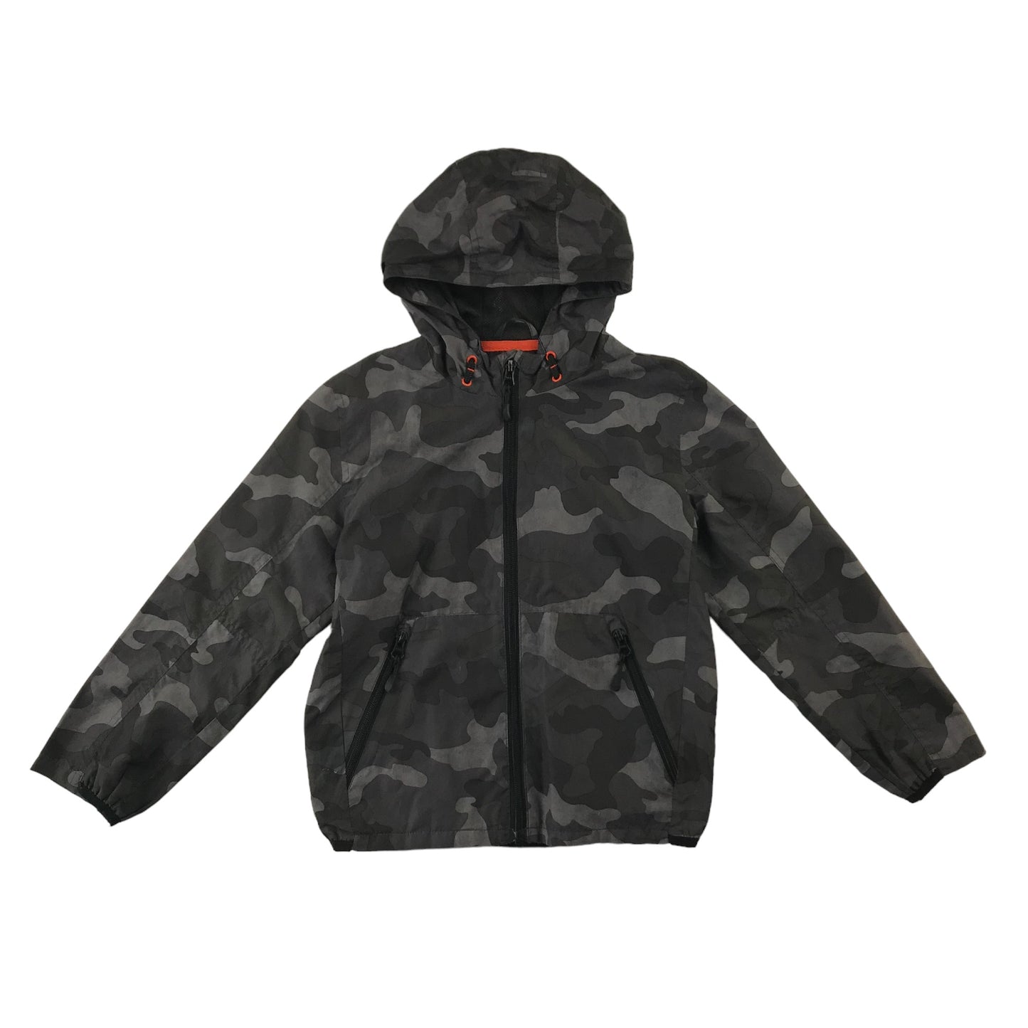 George light jacket 7-8 years grey camo graphic design