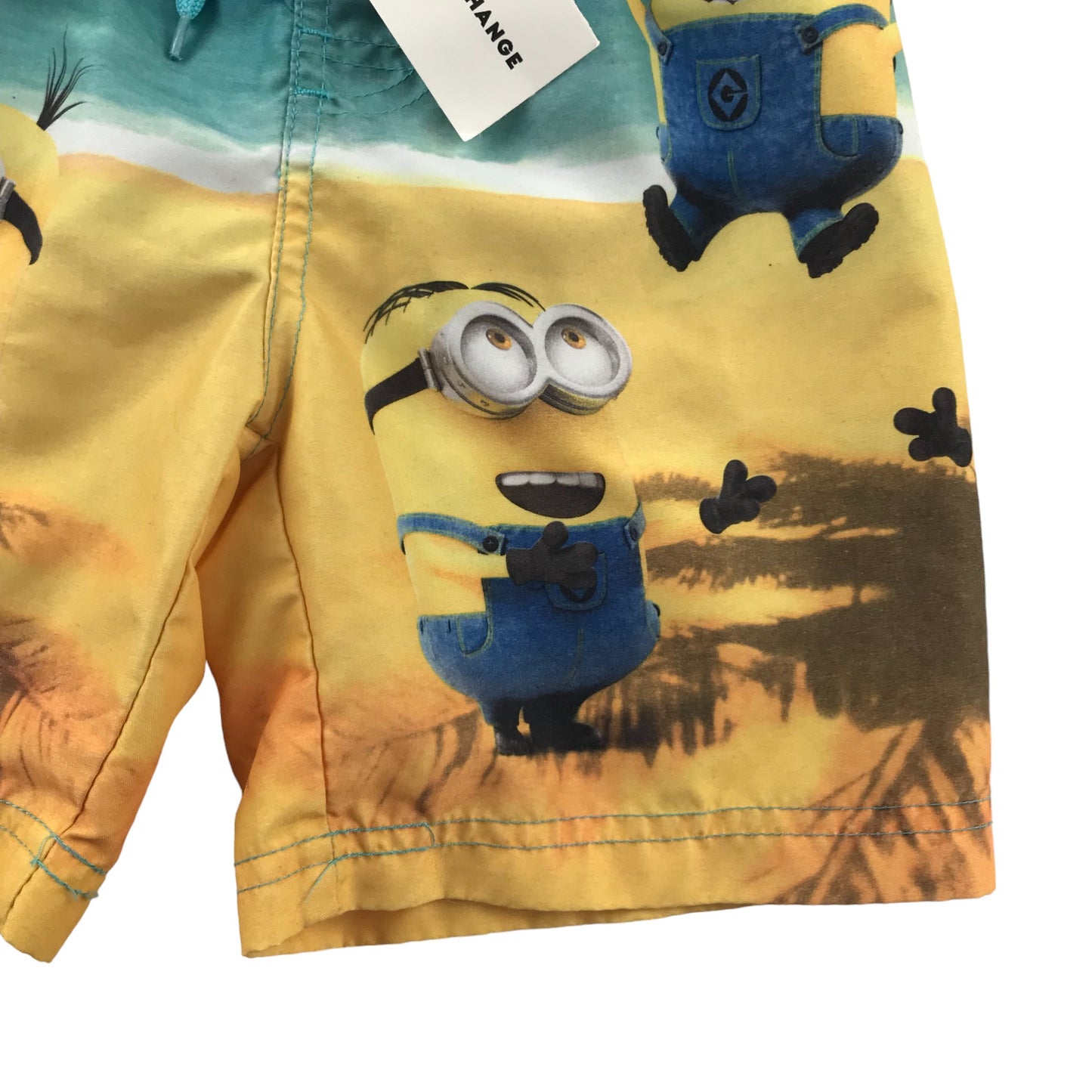 Primark Swim Trunks Age 4 Yellow Minion Shorts